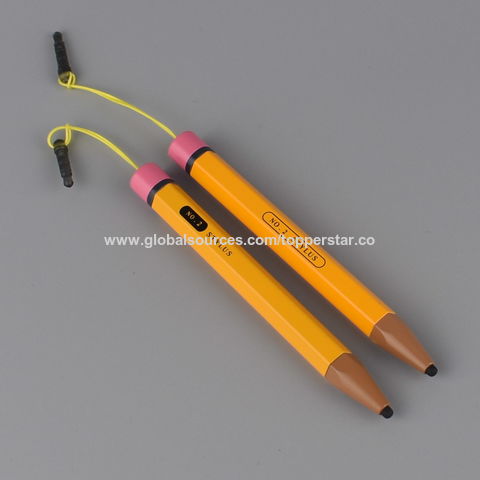 Stylet Tactile avec Pointe en Silicone ø2.5mm pour Tablettes POS - Haute Précision