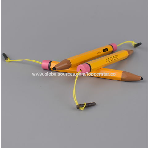 Stylet Tactile avec Pointe en Silicone ø2.5mm pour Tablettes POS - Haute Précision