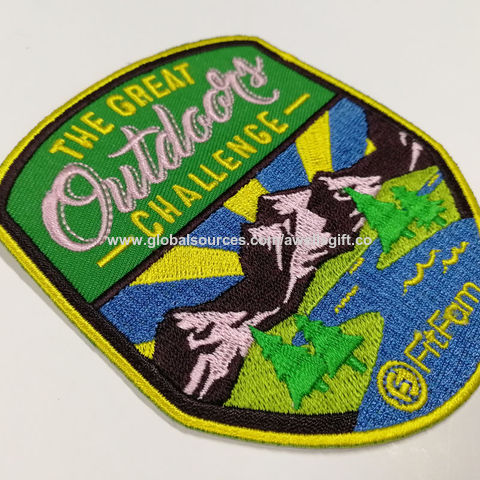 High Quality Custom Logo Iron on Big Embroidery Patches Self-Adhesive  Tackle Twill Letters Fabric for Clothing - China Embroidery Patch and  Custom Embroidery Patch price