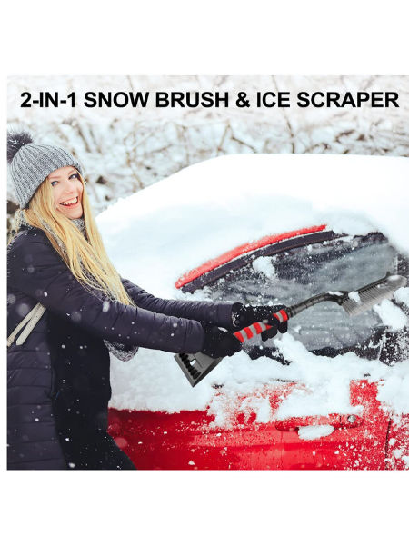 Buy Wholesale China Snow Brush And Detachable Deluxe Ice Scraper With  Ergonomic Foam Grip For Cars & Car Snow Brushes at USD 2.41