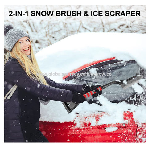 Buy Wholesale China 2-in-1 Snow Brush Ice Scraper,car Snow Brush