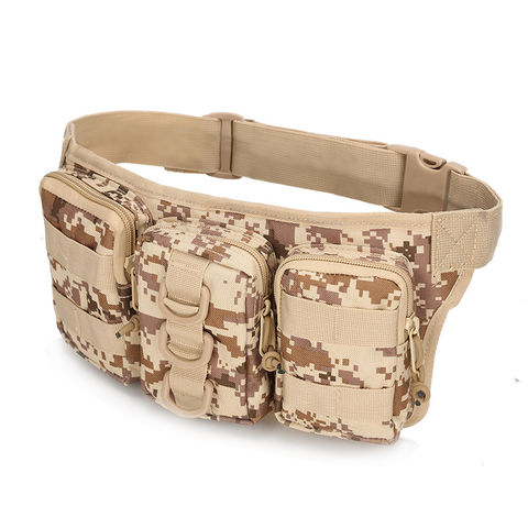 Tactical Waist Bag Military Fanny Pack,waterproof Utility Belt Bag Three  Pouch Suitable For Hiking - Buy China Wholesale Tactical Waist Bag $4.9