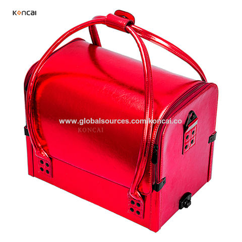 2 in 1 Makeup Trolley Bag with Pouches at Rs 8500/piece, Makeup Storage  Trolleys in Delhi