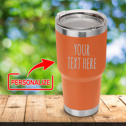 Personalised Double Walled Stainless Steel Tumbler With Straw and Lid,  Metal Cold Cup With Straw, Custom Thermal Cup With Straw 
