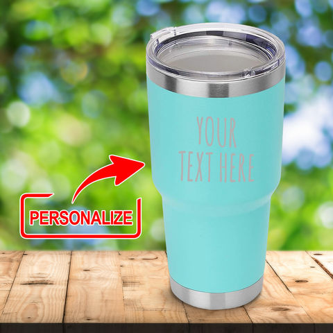 Buy Wholesale China Custom Logo Powder Coated Travel Coffee Mug 30 Oz 20 Oz  Double Wall Vacuum Insulated Stainless Steel & Stainless Steel Tumbler at  USD 3.9