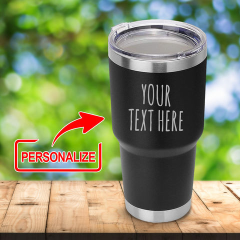 Personalized Photo 20oz 30oz Stainless Steel Tumbler,Custom  Coffee Tumbler Cup With Lid And Strawstraw Vacuum Insulated With Text Photo  Logo (PERSONALIZED): Tumblers & Water Glasses