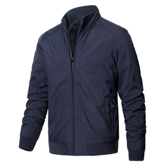 Men's Spring & Autumn Fashionable Loose Waterproof Windbreaker Jacket,  Casual Softshell Jacket