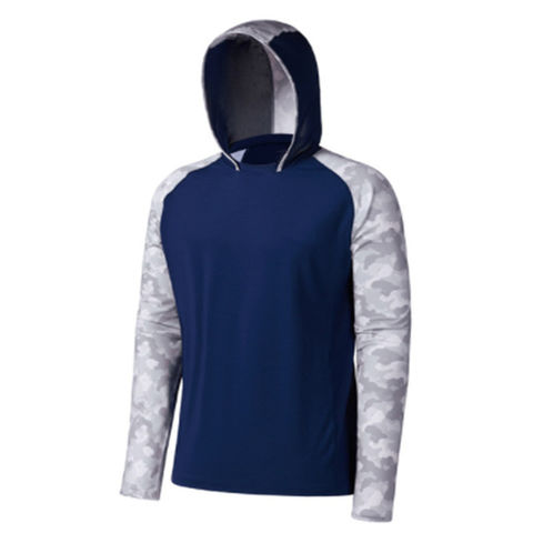 Anti-UV Fishing Clothing With Zipper Quick Drying Sun Protection Fishi