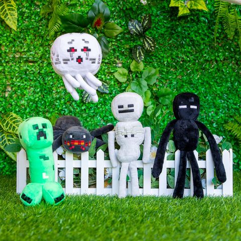 5 Pack Game Plush Toy 7-12 Skeleton Enderman Spider Creeper Ghast Plush  Toys For Gift - China Wholesale Plush Toy $25.99 from Fujian U Know Supply  Management Co., Ltd