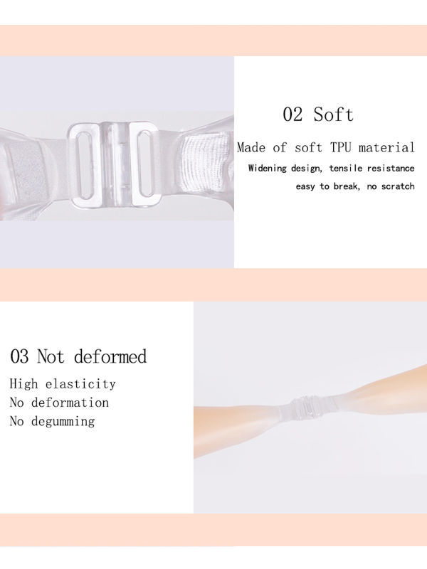 Soutien-Gorge Invisible En Silicone Adhésif - Cache-Tétons Réutilisable Pour Robes Dos Nu | GWAWG