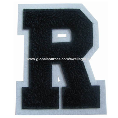 Buy Wholesale China Bulk Cute Custom Logo Personalized Embroidery  Embroidered Iron On Patch For Clothing Chenille Patch & Clothing Chenille  Patch at USD 0.6