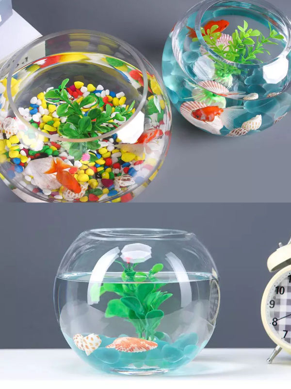 50 Pcs Aquarium Plastic Artificial Fishes Realistic Orange, 47% OFF