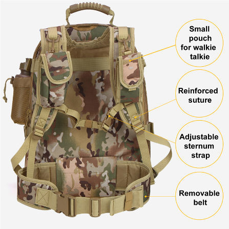 60l military backpack