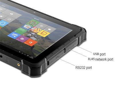 PiPO X4 - Rugged Tablet PC Windows 10, 10.1 IPS Full HD, Pentium J4205, 8  GB DDR4, Memoria 128 GB, Wi-Fi AC, Ethernet, IP67