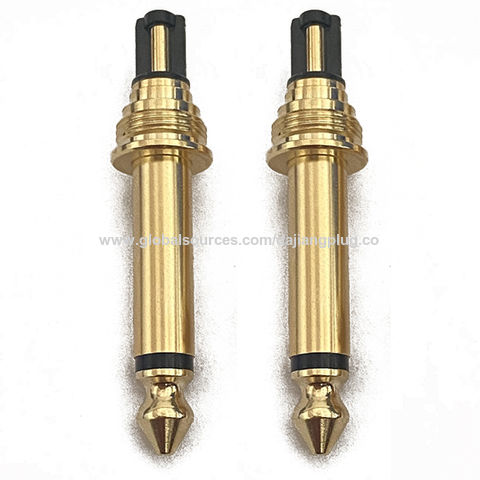 Male Jack 6.35mm to Male Jack 6.35mm Mono Cable Shielded Gold