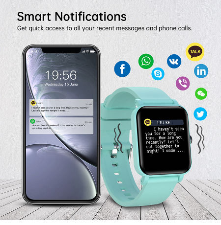 OEM Smart Watches Health Fitness Tracker bluetooth Waterproof SmartWatch supplier