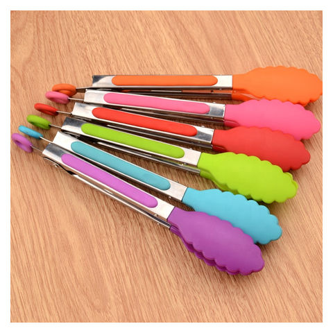 Buy Wholesale China 8 Inch Kitchen Accessories Multifunctional Food Turner  And Set Stainless Steel Silicone Food Tong & Silicone Food Tong at USD 0.51