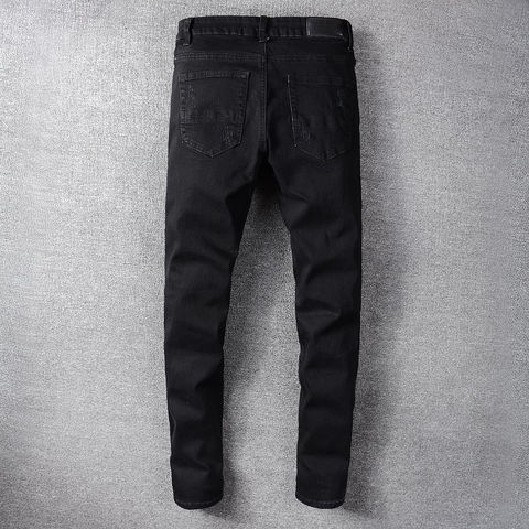 【HUGYOURSKIN】Tucked Denim Pants (Black) Tucked denim pants (Black) - hug your skin