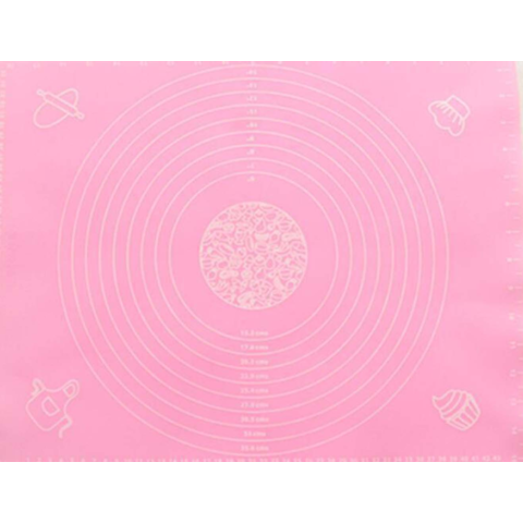 1 Pack, Pink Silicone Air Fryer Mat, High Temperature Resistance