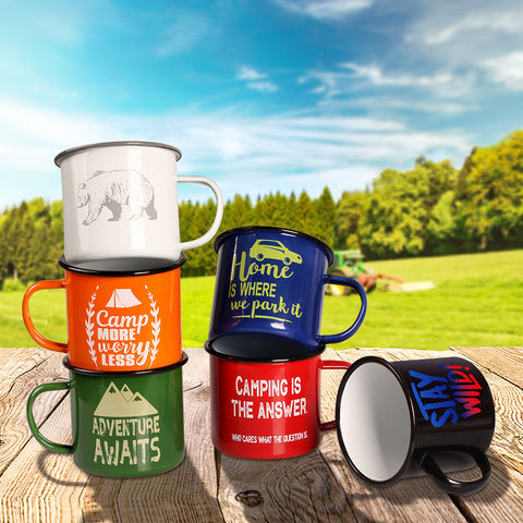 12oz Insulated Camper Mug - Custom Branded Promotional Mugs