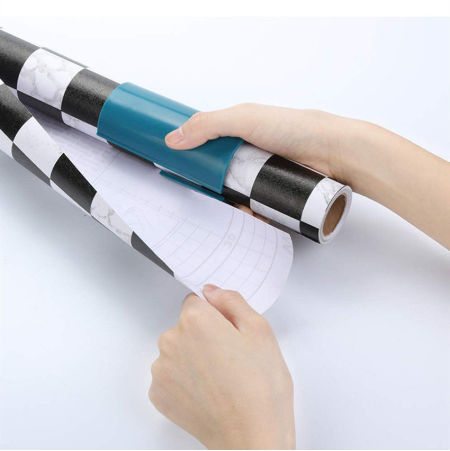 1pc Sliding Wrapping Paper Cutter Xmas Gift Wrap Packing Roll Cutter Tool 