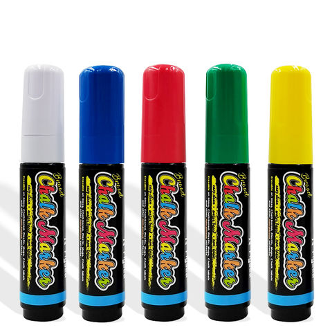 Liquid Chalkboard Window Chalk Markers -12 Pack Erasable Pens