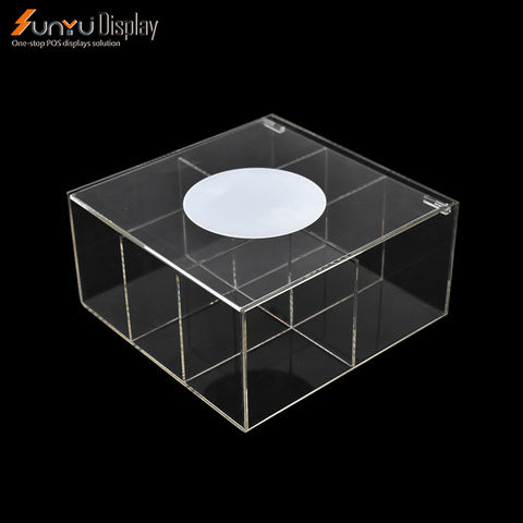 Buy Wholesale China High Quality Transparent Acrylic Display Jewelry  Storage Box With Hinged Lid & Acrylic Box at USD 9.2