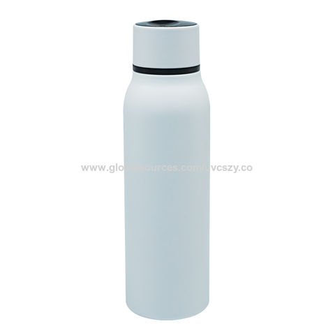 1pc Stainless Steel Shaker Bottle, Plain Portable Water Bottle For  Household