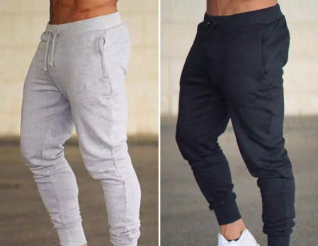 Pantalon Slim Décontracté Homme - Jogging Actif En Coton Stretch, Coupe Moderne, Pour Le Sport, Les Loisirs, Le Quotidien
