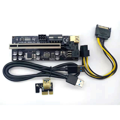 China Factory Direct Sell Pcie Riser VER 009S PCI-E Riser 1X To 16X ...