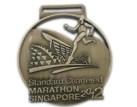 Standard Chartered Marathon medal in Singapore supplier