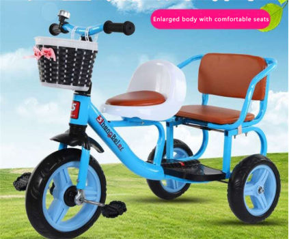 twin tricycle baby trike