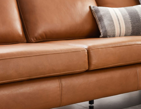 Custom Factory Leather Sofa Modern 1 3, Leather Furniture Manufacturer In Dallas Tx