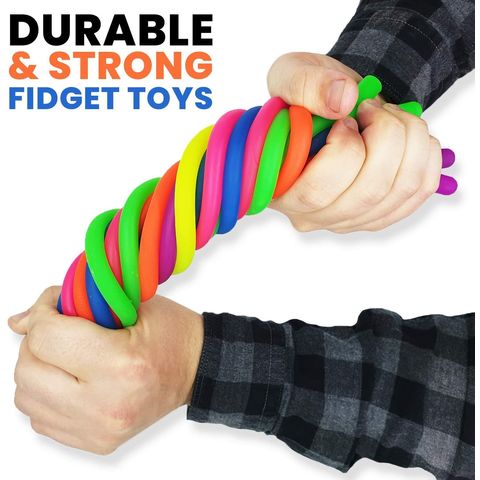 Buy Wholesale China Fidget Pack - Calming Sensory Figetget Toys - Stretchy  Strings Anxiety Relief Items - 6 Pack & Figetget Toys at USD 1.4