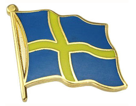Flag lapel pin imitation hard enamel supplier