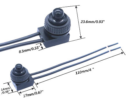 Achetez en gros Interrupteur à Bouton Poussoir étanche 12v Kp-107