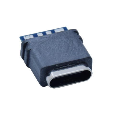 Conector USB Tipo A Hembra Pines 180° Grados