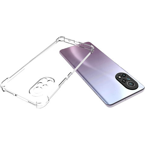 USTIYA Case for Xiaomi 12S Ultra Clear TPU Four Corners Protective Cover  Transparent Soft funda