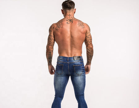 super tight mens jeans