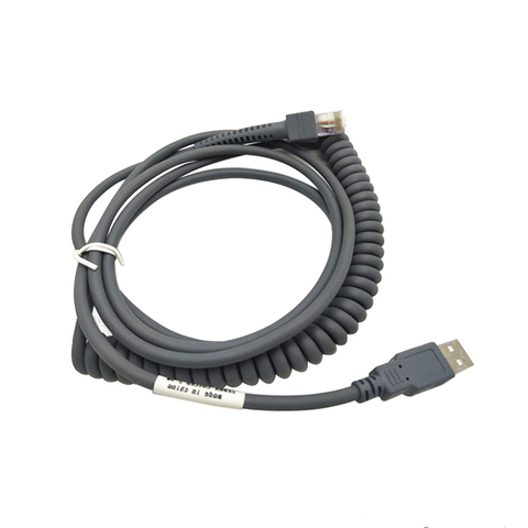 China USB A male to RJ50 male 10P10C barcode label scanner cable on ...