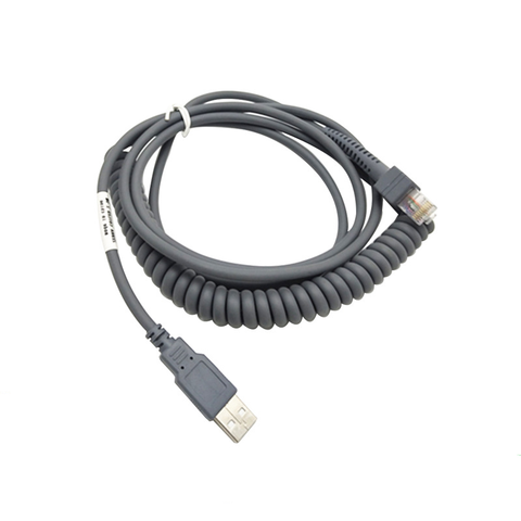 China USB A male to RJ50 male 10P10C barcode label scanner cable on ...
