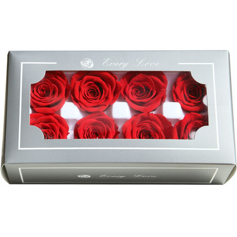 Valentines Day Gifts for Her Him Rose Box Forever Flowers Heart Shape Box for Mother's Day Birthday Valentine's Day Gift, Size: One size, Red