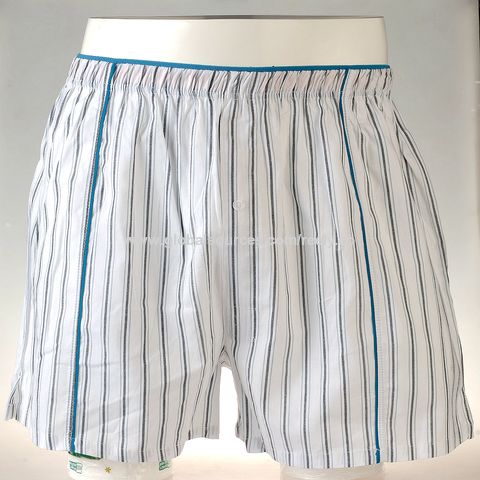 Jockey Classics Knit Boxers Mens Underwear 100% Cotton Sz SMALL Blue  Seamless