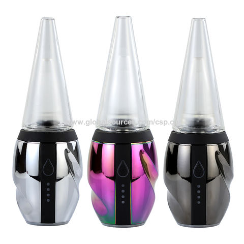 China New colorful hot electric smoking pipes glass bong on Global