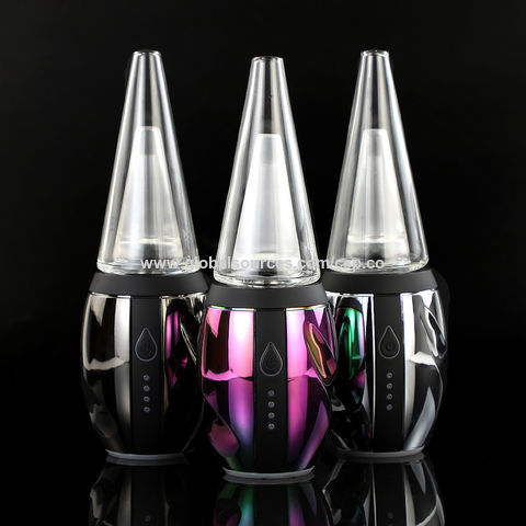 China New colorful hot electric smoking pipes glass bong on Global