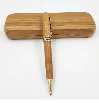 Luxury Wooden Ballpoint Pen Gift Set with Business Pen Case