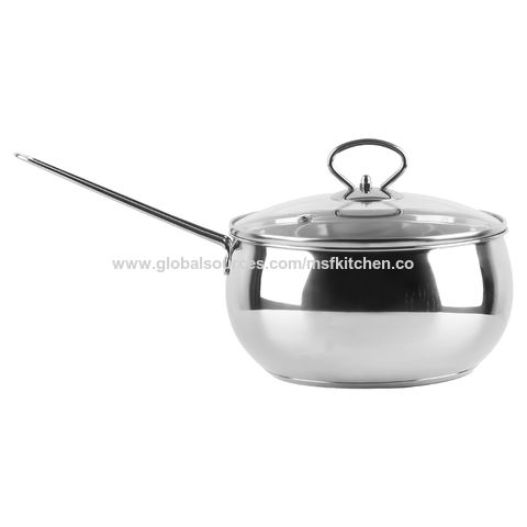 Induction Safe Soup Pot, Small Casserole Pot - China Cookware and Stainless  Steel Cookware price