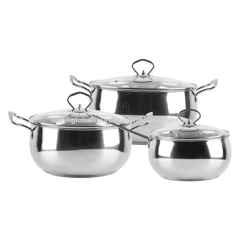 Colorful Cheap Stainless Steel Casserole Pan Set Cookware Set - China Cookware  Set and Stainless Steel Cookware Set price