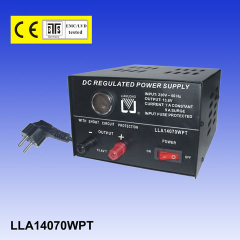 Fuente de Alimentación Regulada de 13.8V con Voltaje de Entrada de 230V AC