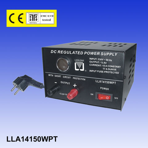 Fuente de Alimentación Regulada de 13.8V con Voltaje de Entrada de 230V AC